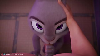 Judy Hopps: Blow-job